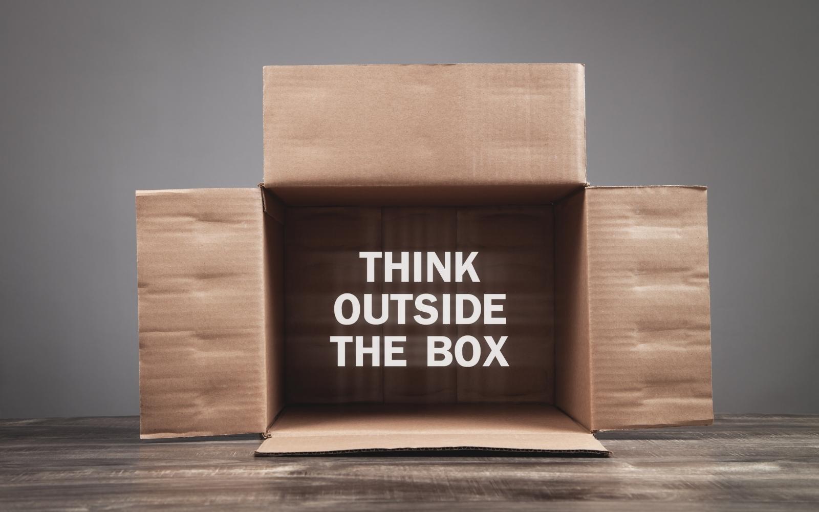 Why asking people to think outside the box is a bad idea > Lucidity